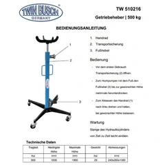 Transmission jack - TW510216